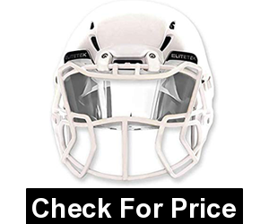 EliteTek Clear Football Visor Eyeshield Universal