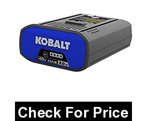 Kobalt 40-Volt 3.0AH Amp Hours Rechargeable Lithium Ion (Li-ion) Cordless Power Equipment Battery 3AH