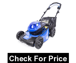 Kobalt 40-volt Brushless Lithium Ion 20-in Cordless Electric Lawn Mower,3-in-1 feature offers mulching, rear bagging, or side discharge capabilities