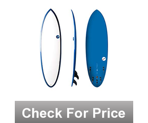 NSP Elements Hybrid Short Surfboard,Fins Included,Available in 5'9", 6'0", 6'2", 6'4", 6'6"