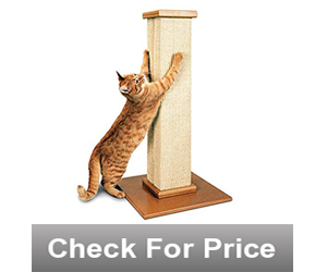 Pioneer Pet SmartCat The Ultimate Scratching Post,Color: beige,Made with fibrous, durable sisal,32 inches high