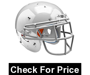 Schutt Sports 798004 Youth Recruit Hybrid Football Helmet (Face Mask Included), White