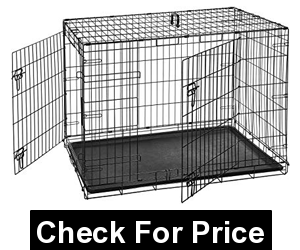 Single Door & Double Door Folding Metal Dog Crate