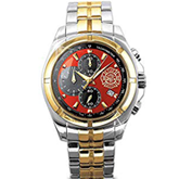 Bradford Exchange “for My Firefighter” Men’s Chronograph Watch