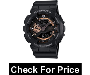 Casio G-Shock Men’s GA-110 Watch,Stopwatch, Countdown timer, Full auto-calendar (Battery: CR1220),Color: Black/silver