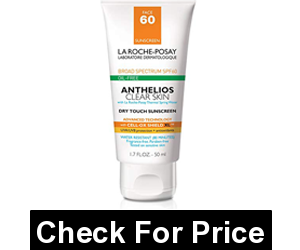 La Roche-Posay Anthelios Clear Skin Sunscreen SPF 60, 1.7 Fl. Oz. and antioxidants to protect skin 