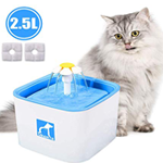 2.5 L cat water fountain