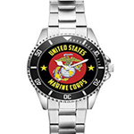 Gift for US Marine Corps Veteran Military Soldier Watch