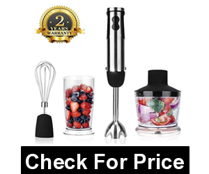 KOIOS Powerful 12-Speed Immersion Blender,Stainless Steel Stick Blender,Ergonomic Comfortable Grip