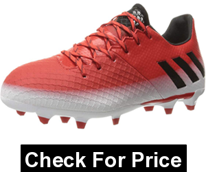 adidas Men's Messi 16.2 Firm Ground Cleats Soccer Shoe,Color: Red/Black/White ,Price:$49.97 - $159.24 