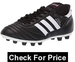 adidas Performance Men's Copa Mundial Soccer Shoe,Color: Black/White/Black,Synthetic sole