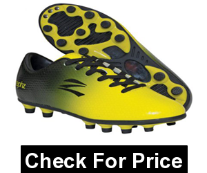 zephz Wide Traxx Black/Yellow Soccer Cleat Youth, Price: $45.99 - $56.95 