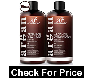 ArtNaturals Organic Moroccan Argan Oil Shampoo and Conditioner Set