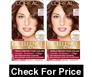 L'Oreal Paris Excellence Creme Permanent Hair Color, Medium Red Brown