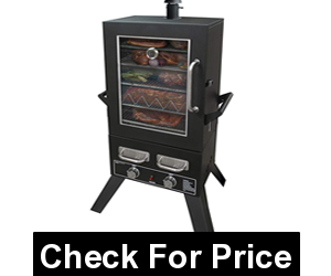Smoke Hollow PS4415 Propane Smoker, Price: $291.92, 11, 000 BTU stainless Steel burners