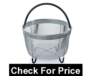 Hatrigo Steamer Basket for Instant Pot, Price: $19.99, Size: 8 Qt - Mesh Basket