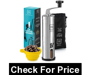 LUCKY & SON Manual Coffee Grinder,Price: $11.99,No Electricity or Batteries Required