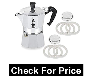 Bialetti Moka Express 3 Cup Espresso Maker, Price: $32.00, 3 Cup Size, aluminum material