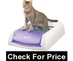 PetSafe ScoopFree Automatic Self-Cleaning Cat Litter Box – Includes Disposable Trays with Crystal Litter