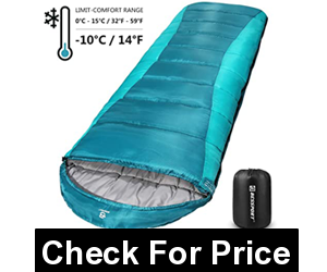 Bessport Sleeping Bag Winter , Style: Flannel Lined-grey, Lightweight