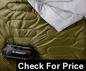 Sleepingo Double Sleeping Bag for Backpacking, Camping, Or Hiking, Queen Size XL, Sleeping Bag for Adults Or Teens. Truck, Tent, Or Sleeping Pad, Lightweight 