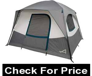 Camp Creek 6 Tents for tall body, Color: Charcoal/Blue