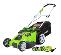Greenworks 40V 20-Inch Cordless Twin Force Lawn Mower