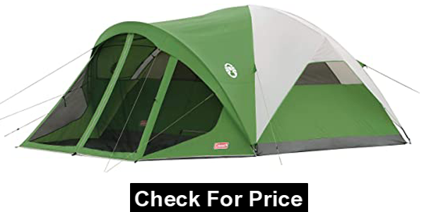 Coleman Dome Tent with Screen Room, Style: 6-person