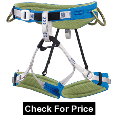 Camp USA Supernova Harness - Women's, Color: Blue/Green, Weight: 373g/13.2oz,3 mm EVA foam padding