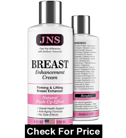 Joellyne Naturals Breast Enhancement Cream,Powerful Lifting & Plumping Formula for Breast Growth & Enlargement