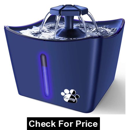 Kastty Cat Water Fountains, Pet Water Fountain, 3L/101oz Kitty Water Fountains