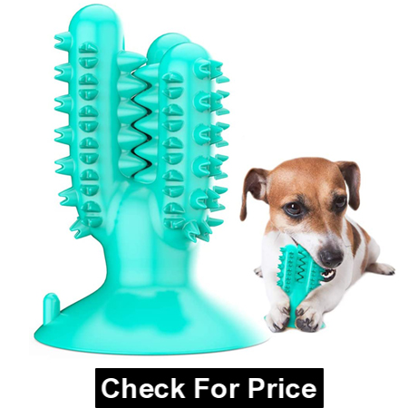 QPQEQTQ Upgrade Dog Toothbrush Chew Toy Dog Teeth Cleaning Toy