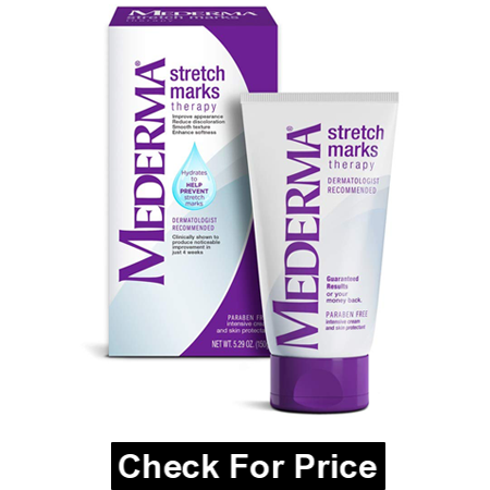 Mederma Stretch Marks Therapy to Prevent Stretch Marks, Ivory, 5.29 Ounce, paraben free Therapy, perfect for moms