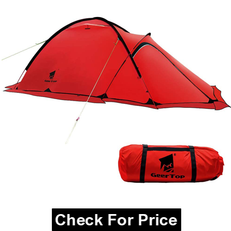 GEERTOP Portable 2 Person 4 Season Tent Waterproof Backpacking Tent