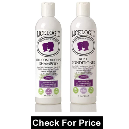 LiceLogic Lice Prevention Shampoo and Conditioner, Safe for Daily Use