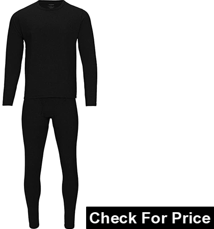 Rocky Thermal Underwear for Men, Fleece Lined Thermals Base Layer