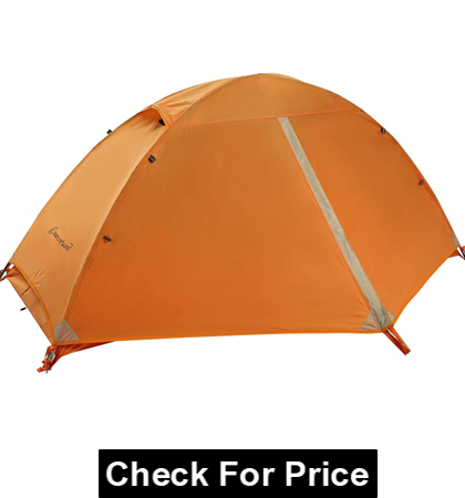 Clostnature 1-Person Tent for Backpacking, Hiking Tent for One Man, Solo, Single Person