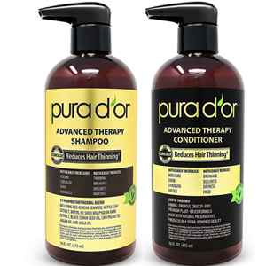 PURA D'OR Advanced Therapy System Shampoo & Conditioner