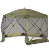 CLAM Quick-Set Escape tent for rain and wind