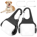 Clip on USB Rechargeable Dog Collar Light