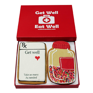 Gourmet Get Well Cookie Gift Basket Gourmet Get Well Cookie Gift Basket