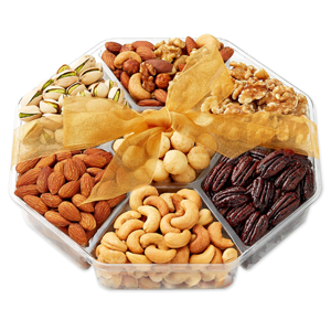 Holiday Nuts Gift Basket - Gourmet Food Holiday Nuts Gift Basket - Gourmet Food
