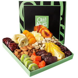 Nut and Dried Fruit Gift Basket Nut and Dried Fruit Gift Basket