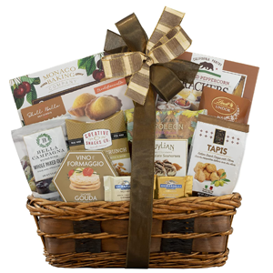 The Connoisseur Gourmet Gift Basket The Connoisseur Gourmet Gift Basket