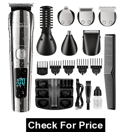 Brightup Beard Trimmer, Cordless Hair Clippers