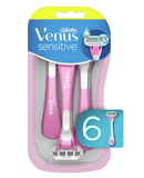 Gillette Venus Sensitive Disposable Razor for Teenage Girls