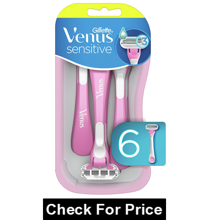 Gillette Venus Sensitive Disposable Razors for Teenage Girl
