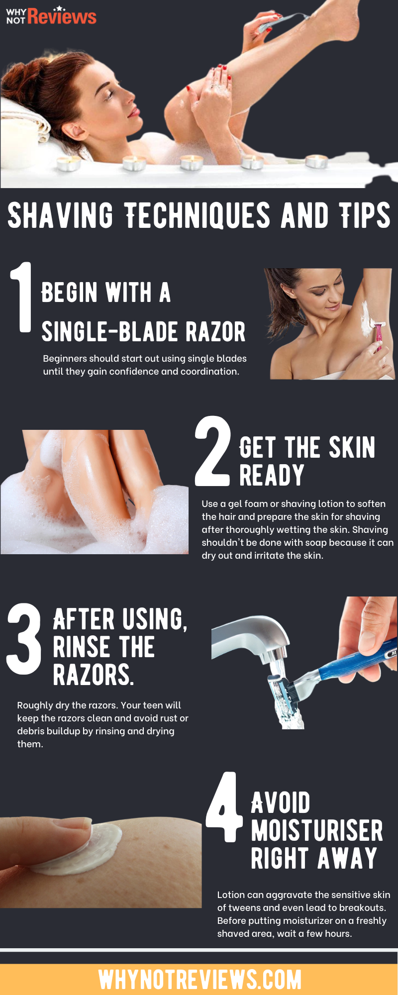 Shaving Techniques and Tips for Teens